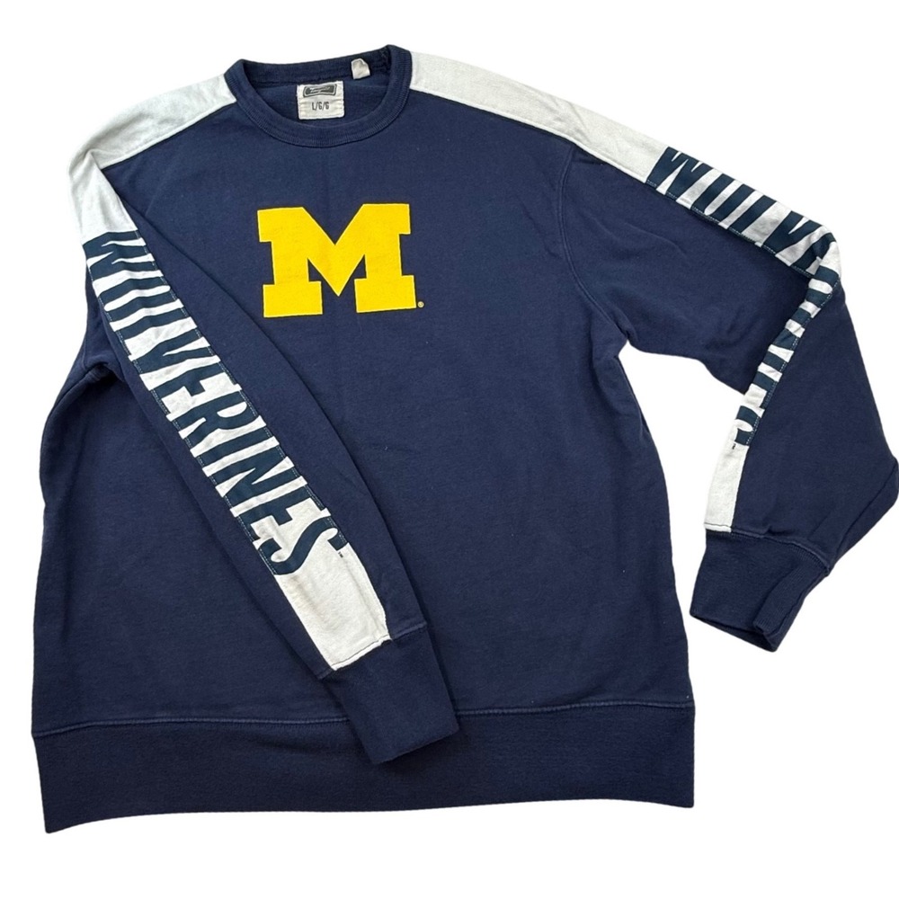 Tailgate‎ Michigan Wolverines Crewneck Sweatshirt Mens Large vtg style game day
